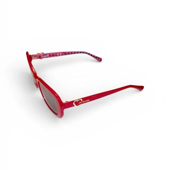 SOLD - Love Moschino Sunglasses in Fuchsia - Picture 11 of 12